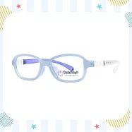 【大學眼鏡_哆啦A夢_方框】抗壓Q彈兒童框 2118506 藍紫