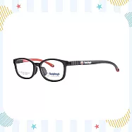 【大學眼鏡_哆啦A夢_方框】抗壓Q彈兒童框 2118704 酷黑紅