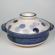 福介商店 日本土鍋 萬古燒 水玉 9號深陶鍋