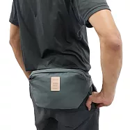 E.City_防盜貼身胸包運動腰包 大灰