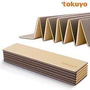 【tokuyo】tokuyo 6mm雙色折疊瑜珈墊台灣製TY-012