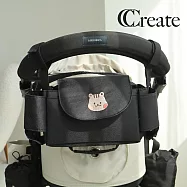 【CC家居】大容量推車置物袋掛包(收納掛包/四款任選) 黑色松鼠