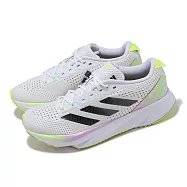 adidas 慢跑鞋 Adizero SL W 女鞋 白 綠 透氣 緩震 回彈 路跑 運動鞋 愛迪達 IG3345 23.5cm GREY/BLACK