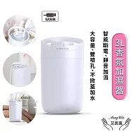 【 Amywo艾美窩 】3000ml 大容量加濕器 雙孔噴霧加濕器 補水儀 加濕機 滋潤空氣 香薰加濕機 薰香機 水氧機