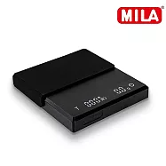 MILA 咖啡電子秤(智能秤、義式秤、咖啡秤、計時、秤重) 黑色