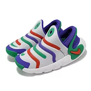 Nike 休閒鞋 Dynamo 2 Easyon PS?中童鞋? 灰 紅 小朋友 透氣 無鞋帶 FD0553-002 14cm GREY/RED 14cm GREY/RED