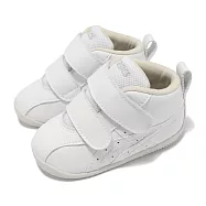 Asics 休閒鞋 Amulefirst SL 小童 白 皮革 魔鬼氈 嬰兒鞋 學步鞋 小朋友 亞瑟士 1144A223100 11.5cm WHITE/WHITE