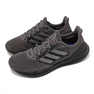 adidas 慢跑鞋 Pureboost 23 男鞋 黑 灰 Boost 緩震 透氣 路跑 運動鞋 愛迪達 IF1556 26.5cm BLACK/GREY