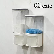 【CC家居】壁掛式洗衣粉/香香豆收納盒1000ml(附量杯)