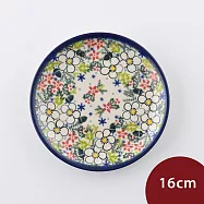 波蘭陶 碧意冬日系列 圓形淺盤 16cm 波蘭手工製