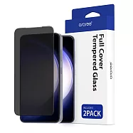 Araree 三星 Galaxy S24 系列 防窺強化玻璃螢幕保護貼(2片裝) S24