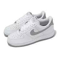 Nike 休閒鞋 Air Force 1 07 男鞋 女鞋 白 灰 灰勾 百搭 小白鞋 AF1 FJ4146-100 25cm WHITE/GREY