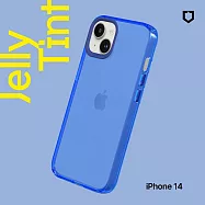 犀牛盾 iPhone 14 (6.1吋) JellyTint透明防摔手機殼(抗黃終生保固)- 激光藍