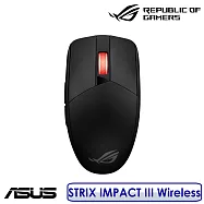 【送原廠TUF P1鼠墊】ASUS 華碩 STRIX IMPACT III Wireless 無線電競滑鼠