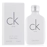 Calvin Klein CK ONE中性淡香水(15ML)-公司貨