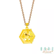 甜蜜約定2SWEET 衛冕者史奴比Snoopy硬金墜子 送玫瑰鋼項鍊