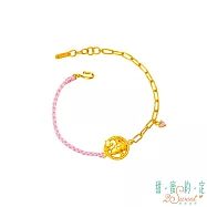 甜蜜約定2SWEET 為愛加冕史奴比Snoopy黃金編織繩手鍊