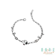 甜蜜約定2SWEET 現在與未來史奴比Snoopy純銀手鍊