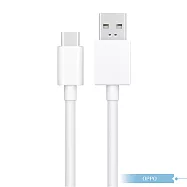 OPPO 原廠 SUPERVOOC Type C 8A 超級閃充電線-密封裝 (DL129) 白色
