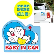 【Doraemon 哆啦A夢 】磁性車身貼 BABY IN CAR(台灣製)