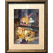 【玲廊滿藝】詞不DA藝-拉麵之夜36.3x26cm