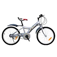 BIKEONE T14 LITE 單速兒童登山越野登山車專為入門兒童騎乘設計充滿童趣風格的鋼製混合路面自行車- 銀色