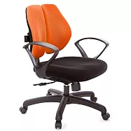 GXG 低雙背 電腦椅(D字扶手) 型號2603 E4