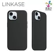 ABSOLUTE LINKASE 悠遊卡官方認證一嗶就過MagSafe悠遊嗶嗶殼_矽膠款 iPhone 15 Plus 6.7吋專用 (多色可選) 曜石黑