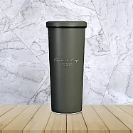GREEN CUP芊杯內外316不鏽鋼真空吸管杯-800ml-2支組
