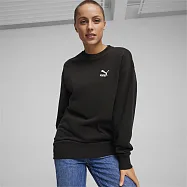 PUMA 流行系列Better Classics寬鬆 男女圓領衫(N)-黑-62424401 XS 黑色
