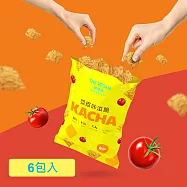 【THE VEGAN 樂維根】豆皮咔滋脆-番茄(30g) x 6包 五辛素 蛋白餅乾
