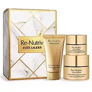 ESTEE LAUDER 雅詩蘭黛 白金級花秘滋潤保養組[乳霜+眼霜+潔面乳]-公司貨