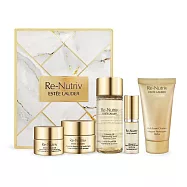 ESTEE LAUDER 雅詩蘭黛 花秘保養賦活組[潔面乳+凝露+乳霜+眼霜+精萃]-公司貨