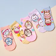 【ONEDER旺達棉品】迪士尼UFUFY系列直版襪 奇奇蒂蒂 小熊維尼 米奇米妮 小熊維尼 史迪奇 唐老鴨 小飛象 Disney限定系列襪 台灣製棉襪女襪- 奇奇蒂蒂UF-A501S(15-22)