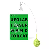 Mamy Pets 貓咪小刺蝟牆角蹭毛器。 清新綠+逗貓棒(袋裝)