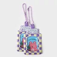 【MUMU】韓國 相片 吊飾 鑰匙圈 掛飾 大頭照 證件照 拍貼 紫色