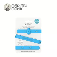 Matchstick Monkey 英國 咬咬猴 多功能矽膠防掉帶/固齒器 - 慵藍猴