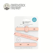 Matchstick Monkey 英國 咬咬猴 多功能矽膠防掉帶/固齒器 - 櫻花猴