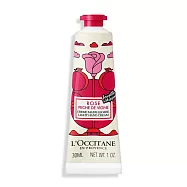 L&rsquo;OCCITANE 歐舒丹 蜜桃玫瑰舒芙護手霜(30ml)-國際航空版