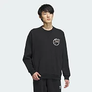 ADIDAS FT CREWNECK 男圓領套頭衫-黑-IX4236 M 黑色