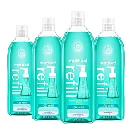 【箱購】Method美則 清泉泡沫洗手露(補充瓶)828mlX4入