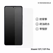 犀牛盾 小米Xiaomi 13T / Xiaomi 13T Pro共用 耐衝擊手機保護貼- 透明非滿版(正面)