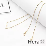 【Hera赫拉】歐美風亞馬遜時尚簡約款口罩眼鏡防掉掛鍊-6款#H100513A D-鍊條+小金珠-金色