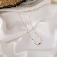 【Hera赫拉】優雅珍珠水晶氣質甜美口罩眼鏡防掉掛鍊-4款#H100513B A珍珠+長鍊