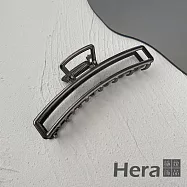 【Hera赫拉】名媛槍黑色金屬感鯊魚夾6款 H111030303 雙層弧形