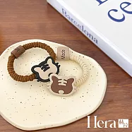 【Hera赫拉】甜美少女小老虎百搭髮飾H111031414 米色+咖色