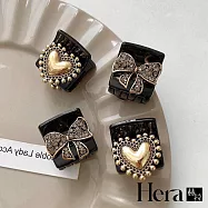 【Hera赫拉】網紅精緻蝴蝶結愛心小號夾子H111031416 愛心