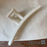 【Hera赫拉】簡約加長大後鯊魚夾4入組款 H111030301 白色