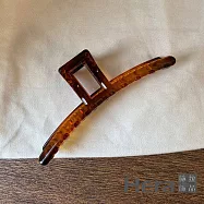 【Hera赫拉】簡約加長大後鯊魚夾4入組款 H111030301 棕色