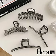 【Hera赫拉】名媛槍黑色金屬感鯊魚夾6款 H111030303 龍骨